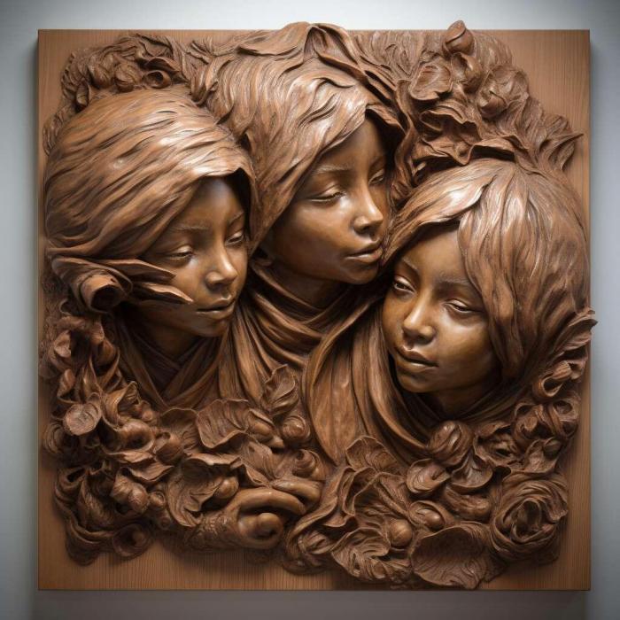 نموذج ثلاثي الأبعاد لآلة CNC 3D Art 